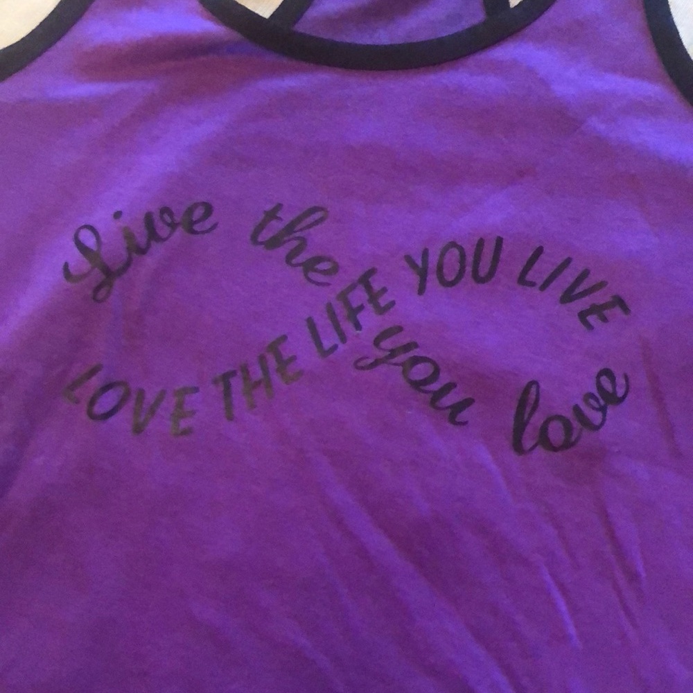 Racer back tank